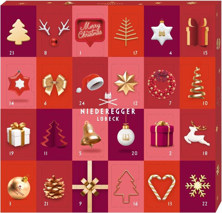 Produktbild Niederegger Adventskalender Mini-Glamour