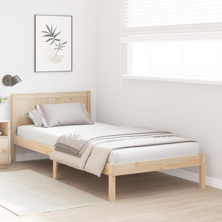 Actual product image vidaXL Bettgestell (90 x 200 cm)