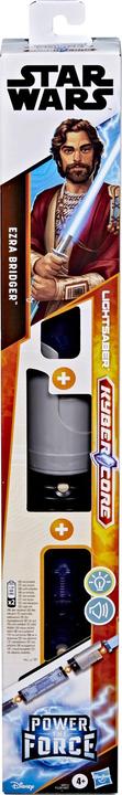Star Wars Lightsaber Forge Kyber Core Ezra Bridger, blaues individualisierbares elektronisches Licht