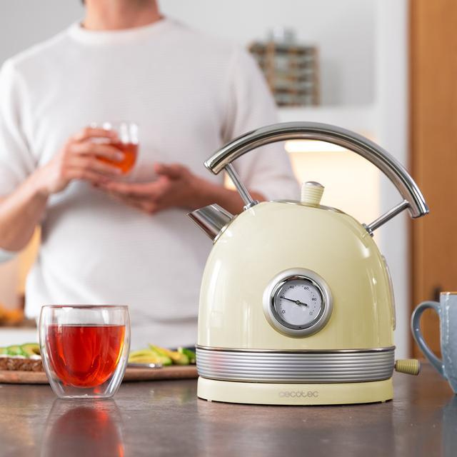 Actual product image Cecotec Bouilloire ThermoSense 420 Light Yellow (Jaune) (1.80 l)