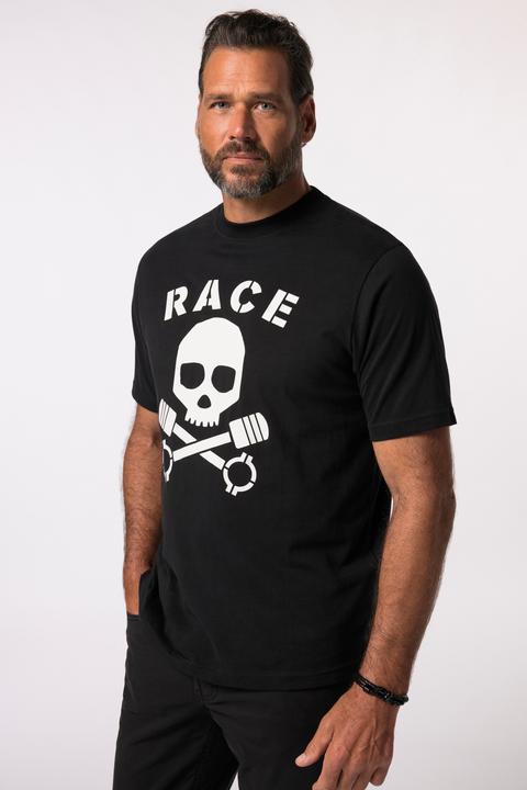 Actual product image JP1880 JP 1880 T-shirt, short sleeve, chest print, up to 8 XL (4XL)