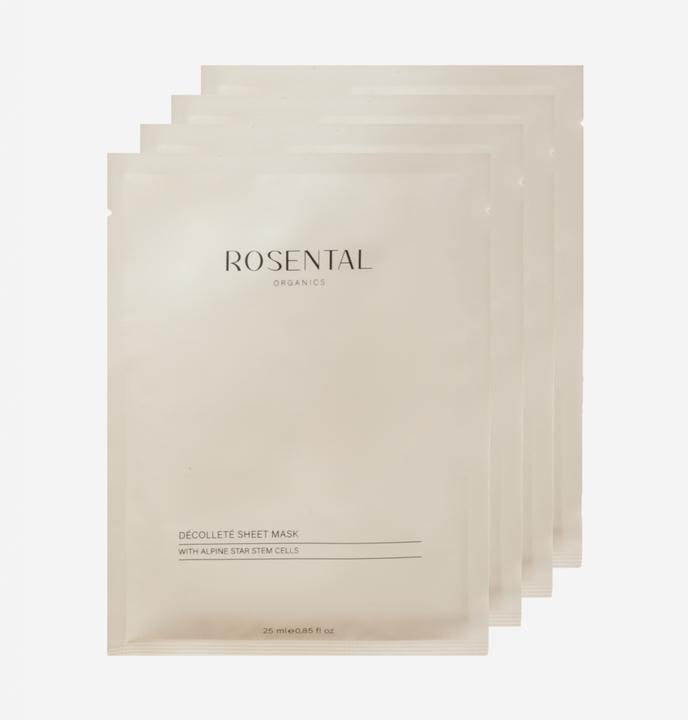 Produktbild Rosental Organics Slow-Aging - Décolléte Sheet Mask (25 ml)