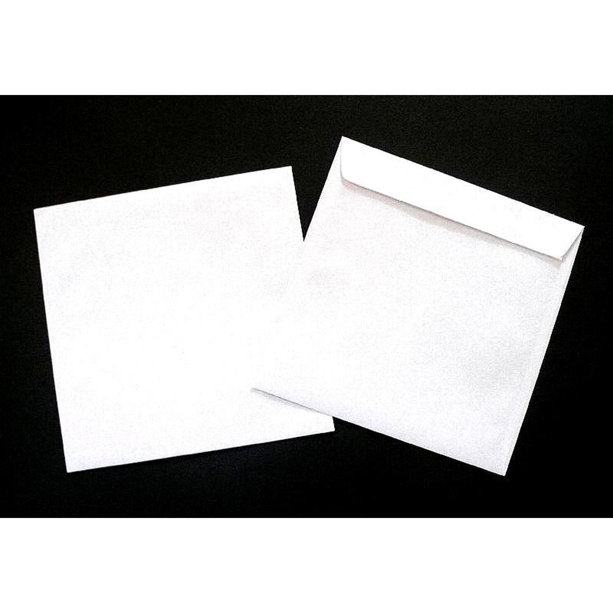 Thumbnail - Blanke, Briefumschlag, Briefumschläge 215x215mm 120g/qm haftklebend VE=100 Stück weiss (100 x)