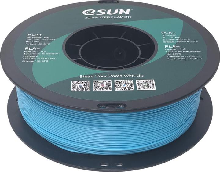 Immagine prodotto eSUN Filamento PLA+ Space Blue 1,75mm 1Kg (PLA+, 1.75 mm, 1000 g, Blu)