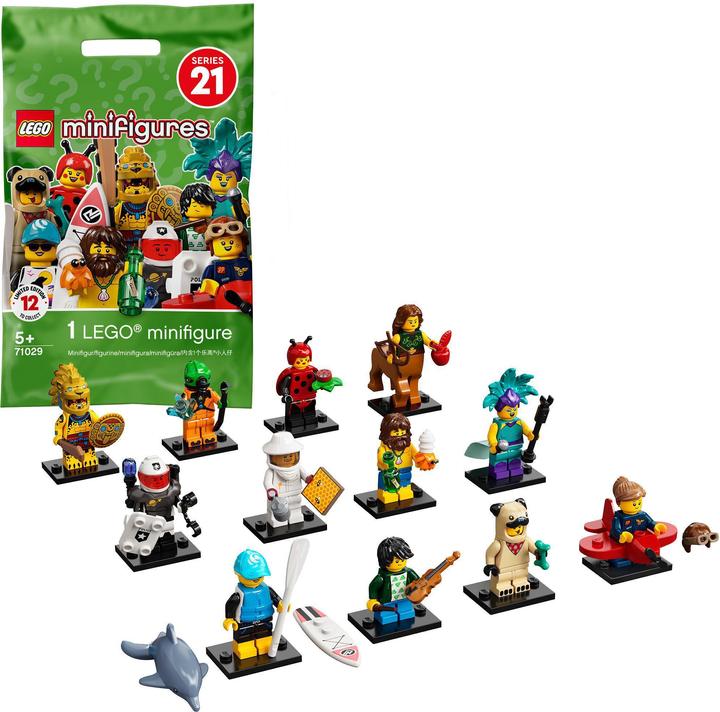 Actual product image LEGO Minifigures Series 21 (71029, LEGO Minifigures)