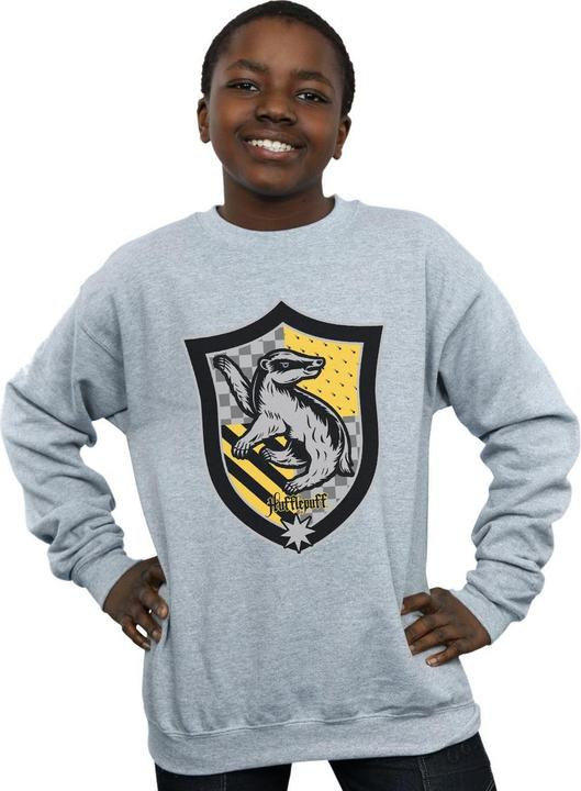Immagine prodotto Hufflepuff Crest Flat Felpa Ragazzi (140, 146)