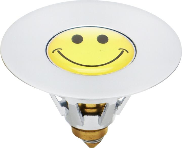 Actual product image Dusbad Pop Up Universal Sink Plug Smiley