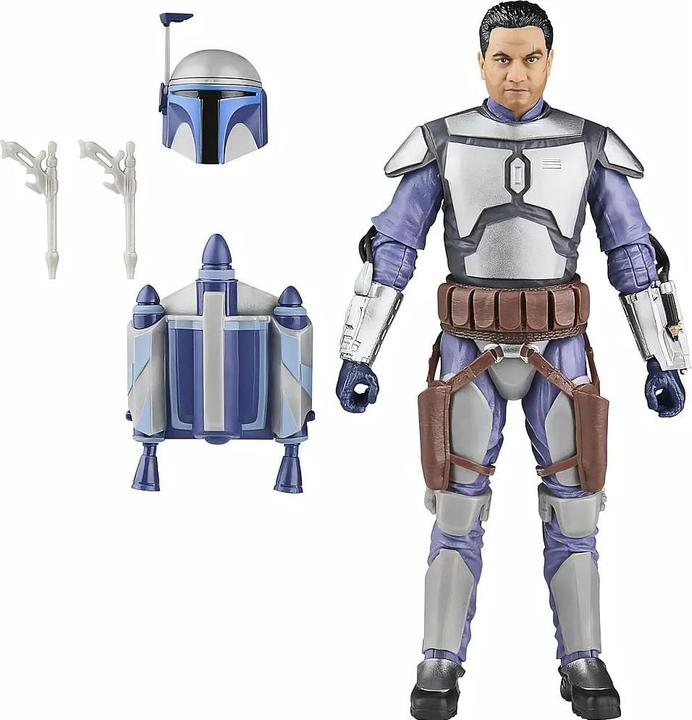 Produktbild Hasbro Star Wars Episode II Black Series Actionfigur Jango Fett 15 cm