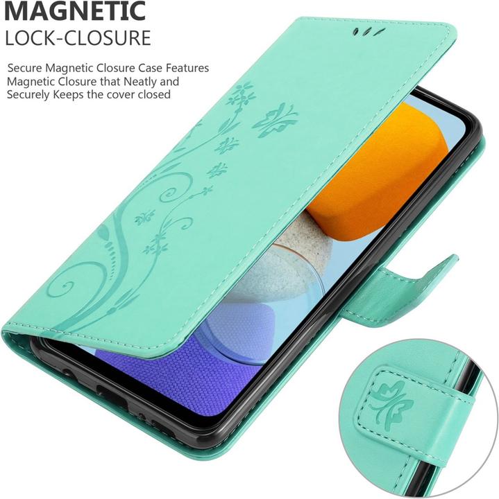 Image du produit Cadorabo Housse Flower Book pour Samsung Galaxy M23 5G (Samsung Galaxy M23 5G)