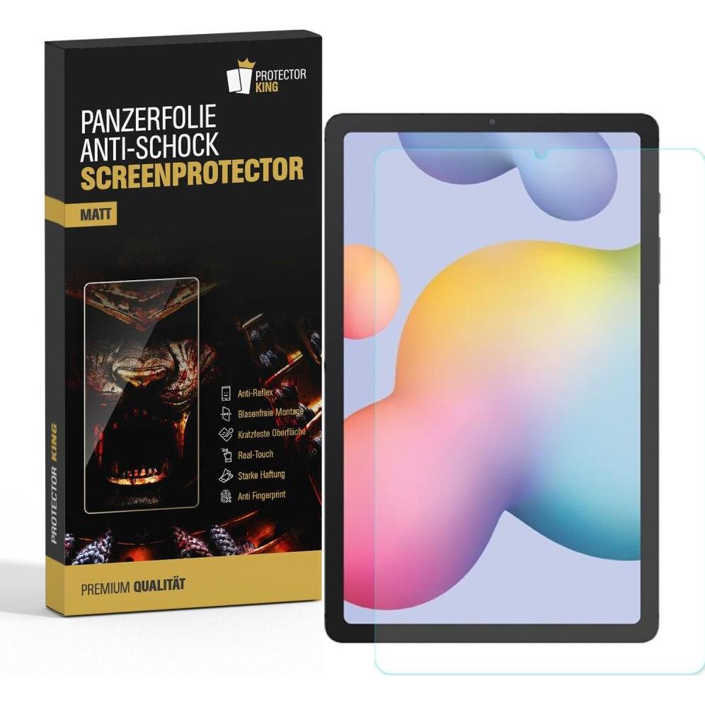 Thumbnail - Protectorking 3x Panzerfolie Anti-Shock matt entspiegelt (3 Stück, Galaxy Tab S6 Lite), Tablet Schutzfolie