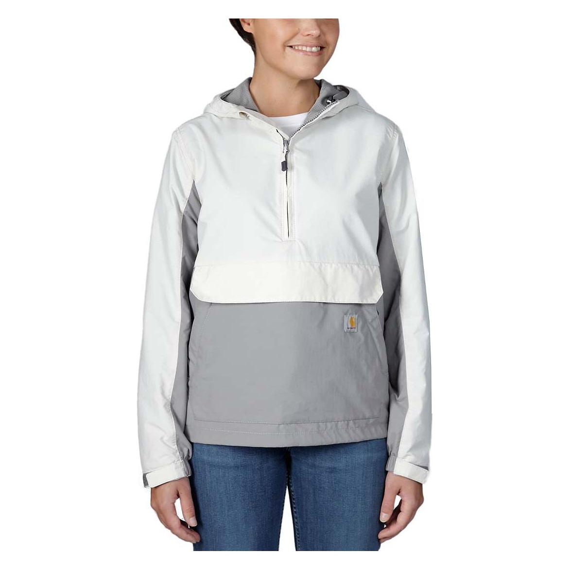 Carhartt, Damen, Outdoorjacken, Women's Loose Lightweight Anorak (L), Grau, L