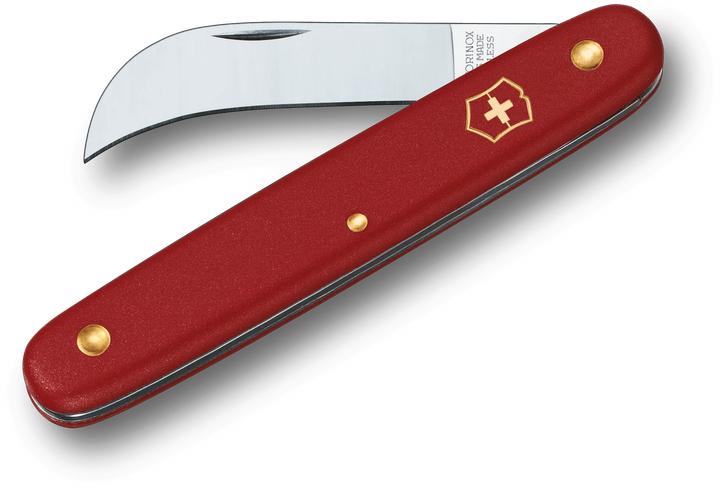 Produktbild Victorinox Taschen-/Gartenmesser, 1 Funktion, Gebogene Klinge, rot (5.10 cm)