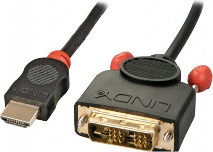 Produktbild Lindy HDMI (Typ A) — DVI (2 m, HDMI, DVI, 1.4)