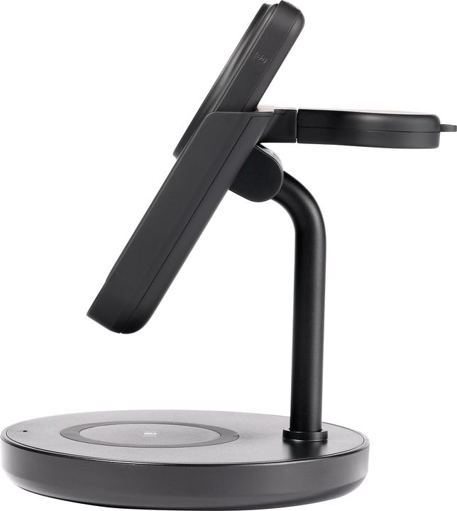 Productafbeelding Deltaco Magnetinis belaidis įkroviklis 3in1, nuimama išorinė baterija, skirtas iPhone/Apple (18 W)