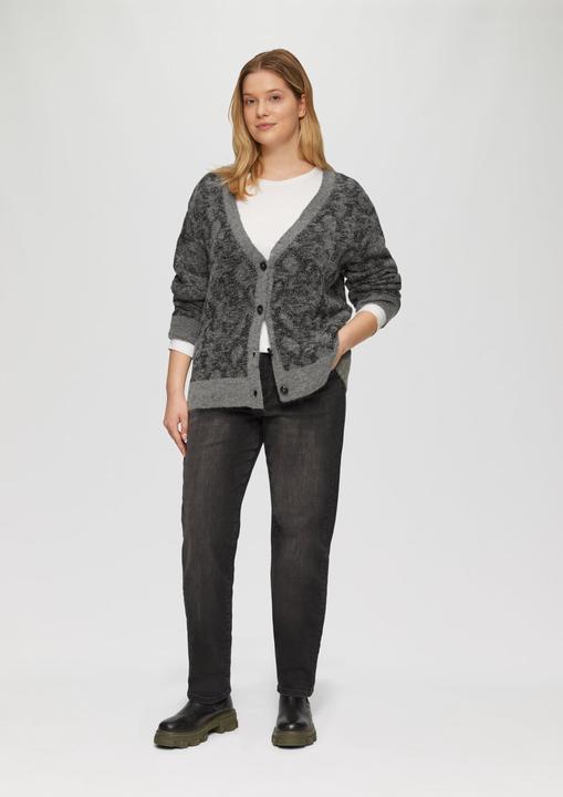Immagine prodotto S.Oliver Strickjacke Gemusterter Cardigan mit Glitzergarn (52)