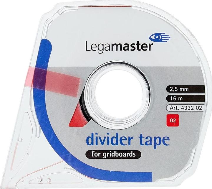 Image du produit Legamaster Bande de séparation 2,5mm rouge