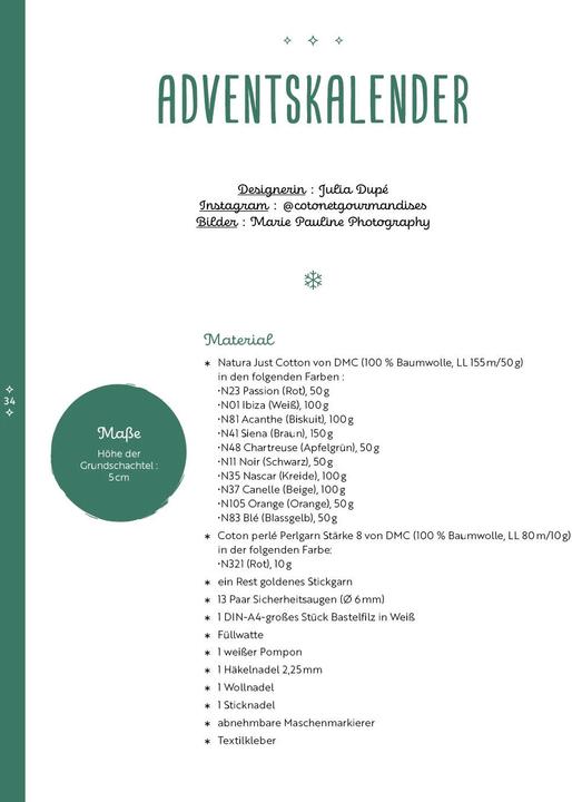 Produktbild Sweet Christmas - Das Amigurumi-Häkelbuch (Deutsch, Karin Leonhart, 2023)