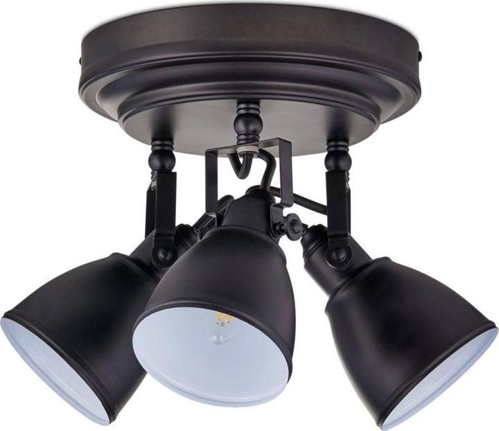 Produktbild Markslöjd MARKSLOJD Fjällbacka 3L Deckenleuchte Schwa (E14)