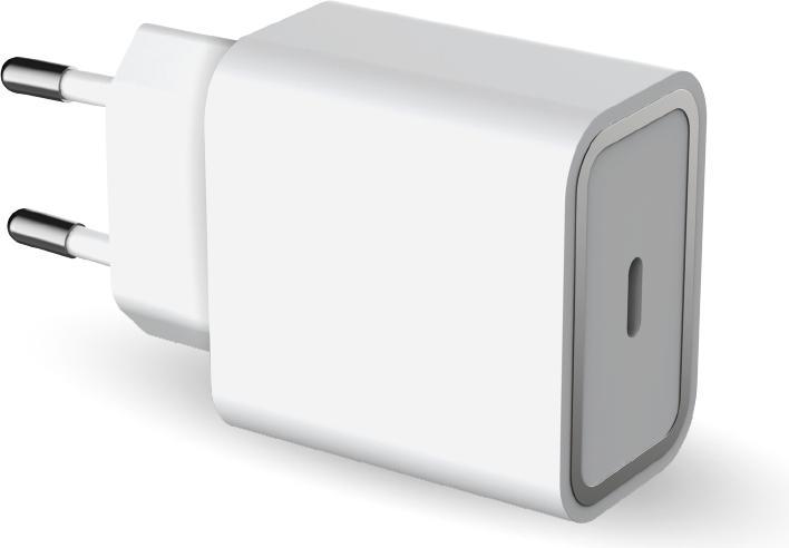 Image du produit Bigben Connected FPCar Charger1 portC PD 30WRecycledWhite (30 W)