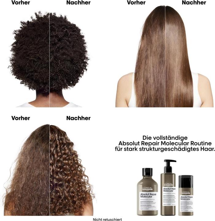 Produktbild L'Oréal Professionnel Absolut Repair Molecular (300 ml, Flüssiges Shampoo)