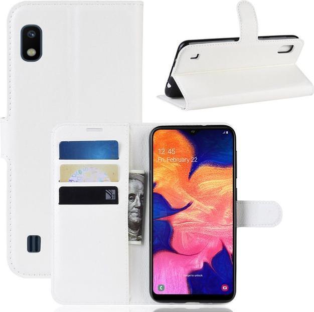 Produktbild MU Classic Litchi Leder Bookcover Series (Samsung Galaxy A10)