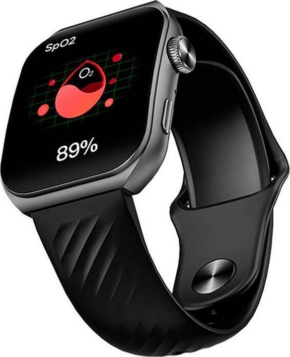 Actual product image QCY GS2 S5 smartwatch (black) (3 mm)