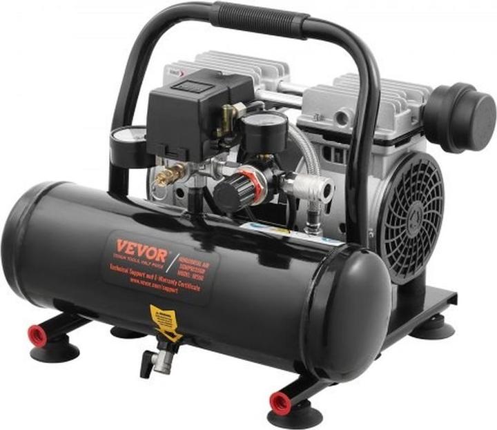 Vevor Compresseur d'Air sans Huile (4 l, 8.30 bar)