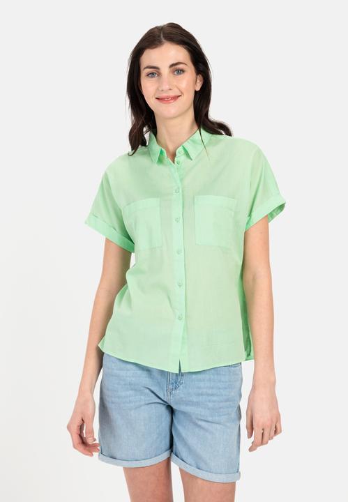 Produktbild Camel Active Halbarm Bluse aus einem Baumwoll-Twill (M)