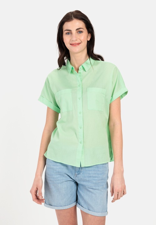 Actual product image Camel Active Half-sleeved blouse made from cotton twill (M)