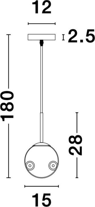 Produktbild Nova Luce Spada (E27)