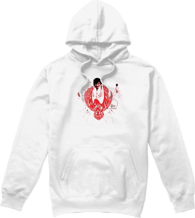 Produktbild Elvis Red Pheonix Kapuzenpullover (XL)