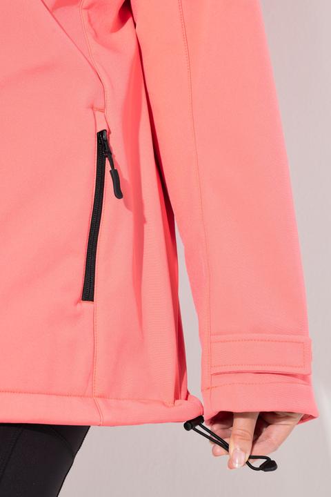 Produktbild Ulla Popken HYPRAR Softshelljacke, wasserabweisend, Stretch, Reflektor (54)