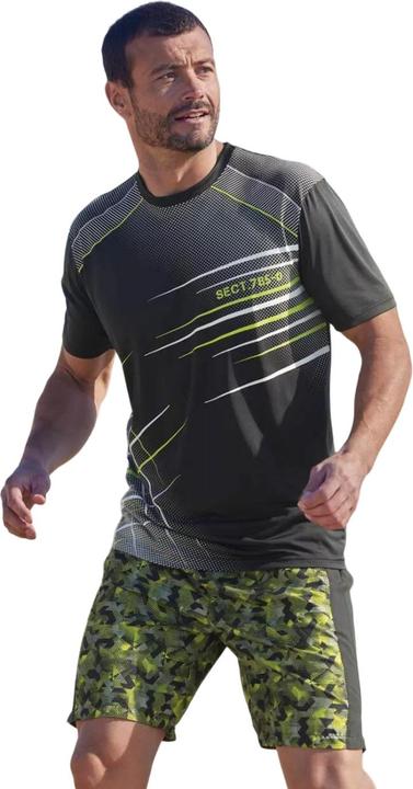 Produktbild Atlas For Men Mens Microfibre Printed Elasticated Shorts