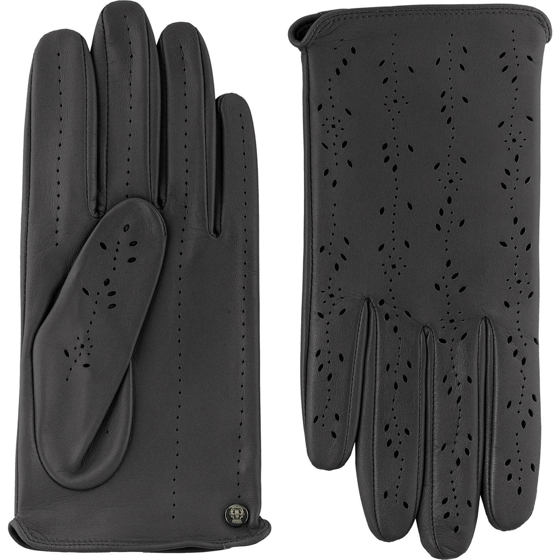 Roeckl, Damen, Handschuhe, Lederhandschuhe, Schwarz, (6.5)