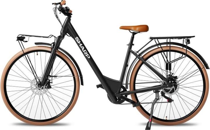 Produktbild Sharp City-Elektrofahrrad BK-DM022E-B (46 cm)