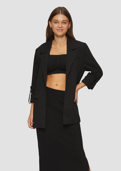 Produktbild S.Oliver Indoor-Blazer Blazer mit 3/4-Ärmeln (36)