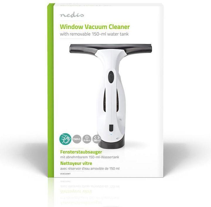 Image du produit Nedis aspirateur de fenêtre VCWI220WT Blanc