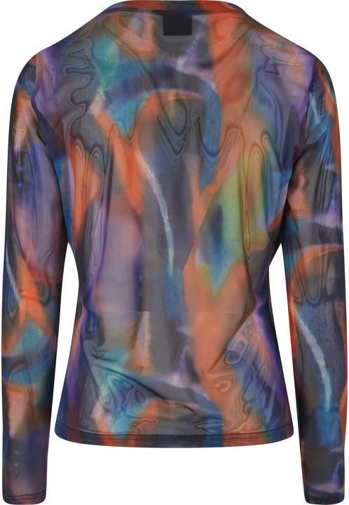 Produktbild Urban Classics Ladies AOP Mesh Longsleeve - 138403 (5XL)