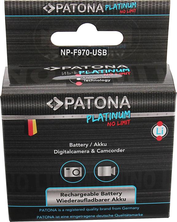 Produktbild Patona Platinum NP-F970 (Kamera Akku)