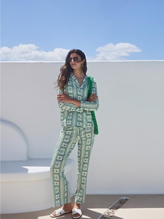 Produktbild Calida Spring Flower Dreams Pyjama, durchgeknöpft (M)