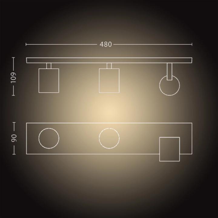 Produktbild Philips Hue Runner Basis BT (1050 lm, GU10)