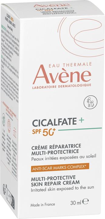 Image du produit Avène Cicalfate + Crème réparatrice multi-protectrice pour la peau (30 ml, Crème de jour, SPF 50+)