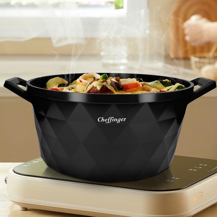 Actual product image JTI Set with pots - aluminium and glass - 6 pieces (28 cm, Roman pot, Aluminium)