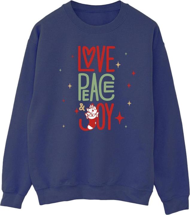 Produktbild Disney The Aristocats Marie Love Peace Joy Sweatshirt (M)