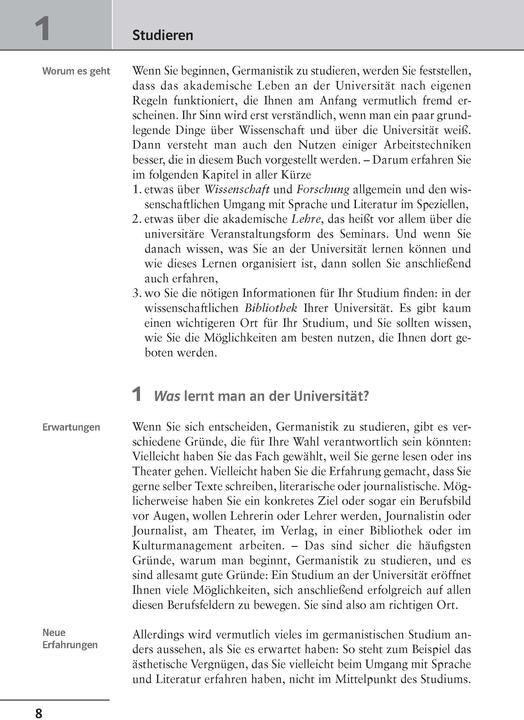 Arbeitstechniken Germanistik (Deutsch, Claudius Sittig, 2013)