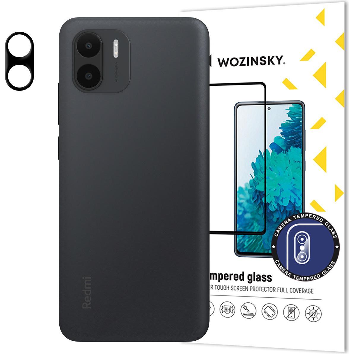Wozinsky Vetro temperato completo per Xiaomi Redmi A2 / Redmi A1 per fotocamera 9H (1 pz., Xiaomi Redmi A1, Xiaomi Redmi A2), Pellicola protettiva sma