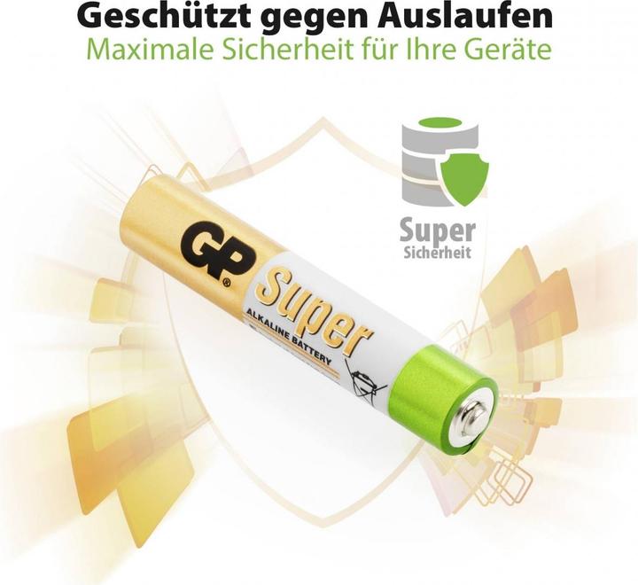 Actual product image GP Batteries Super Alkaline AAAA (2 pcs., AAAA, 525 mAh)