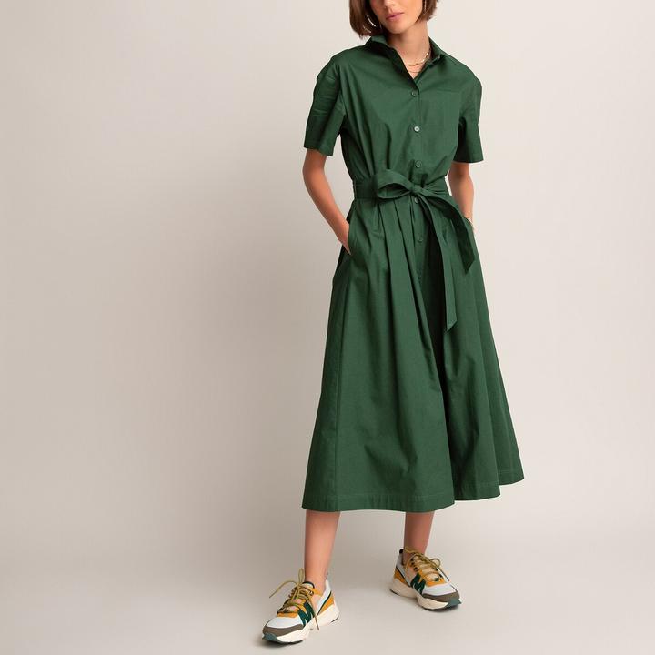 Produktbild La Redoute Collections Blusenkleid mit Bindegürtel (44)