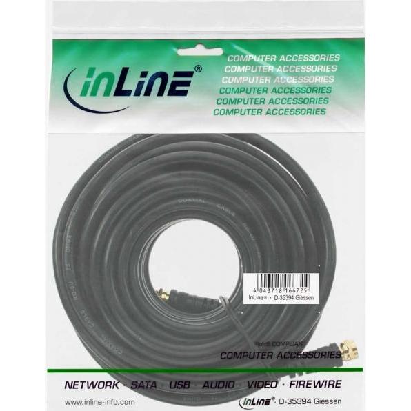 Thumbnail - InLine SAT-Anschlusskabel (85 dB, Antennenkabel), Antennenkabel