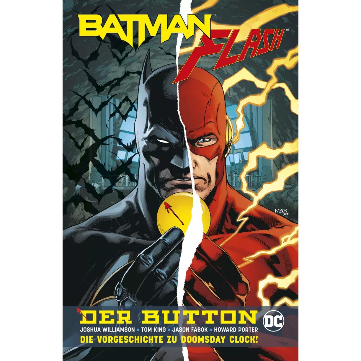 Batman/Flash: Der Button (Neuausgabe), Belletristik von Tom King, Jason Fabok, Ralph Kruhm, Howard Porter, Joshua Willia...